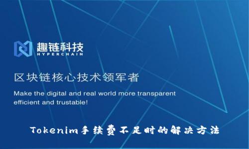 Tokenim手续费不足时的解决方法